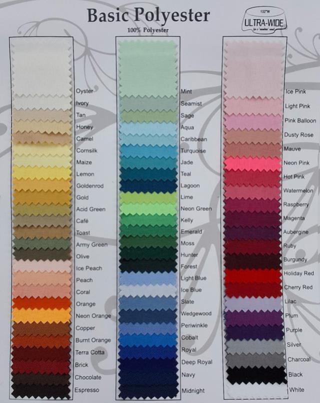 Rental store for POLYESTER, BASIC COLOR COLLECTION in Kalamazoo MI