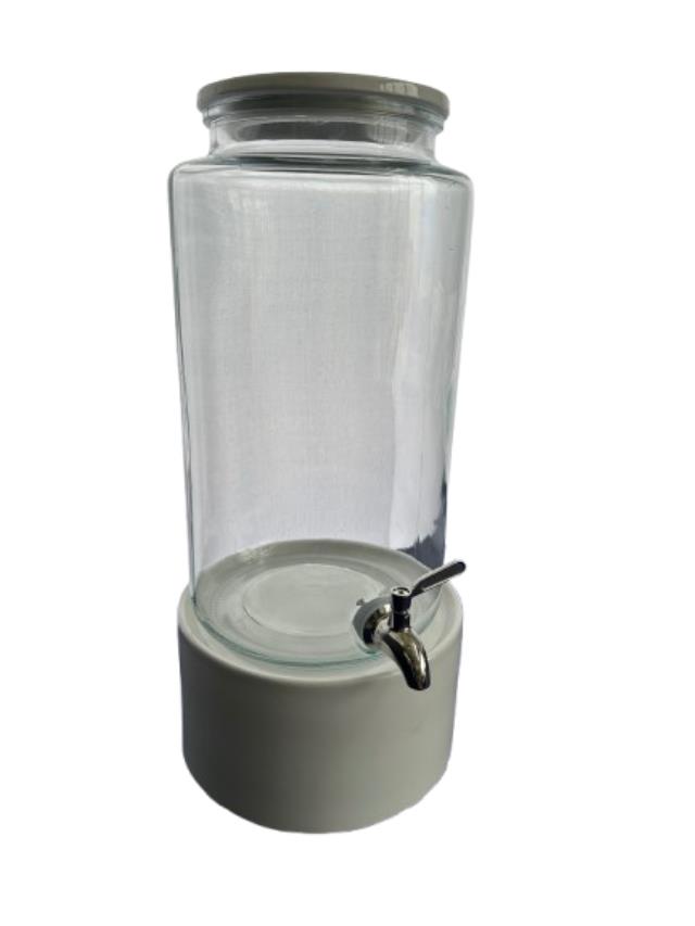 Rental store for DISPENSER, GLASS W  CERAMIC STAND in Kalamazoo MI
